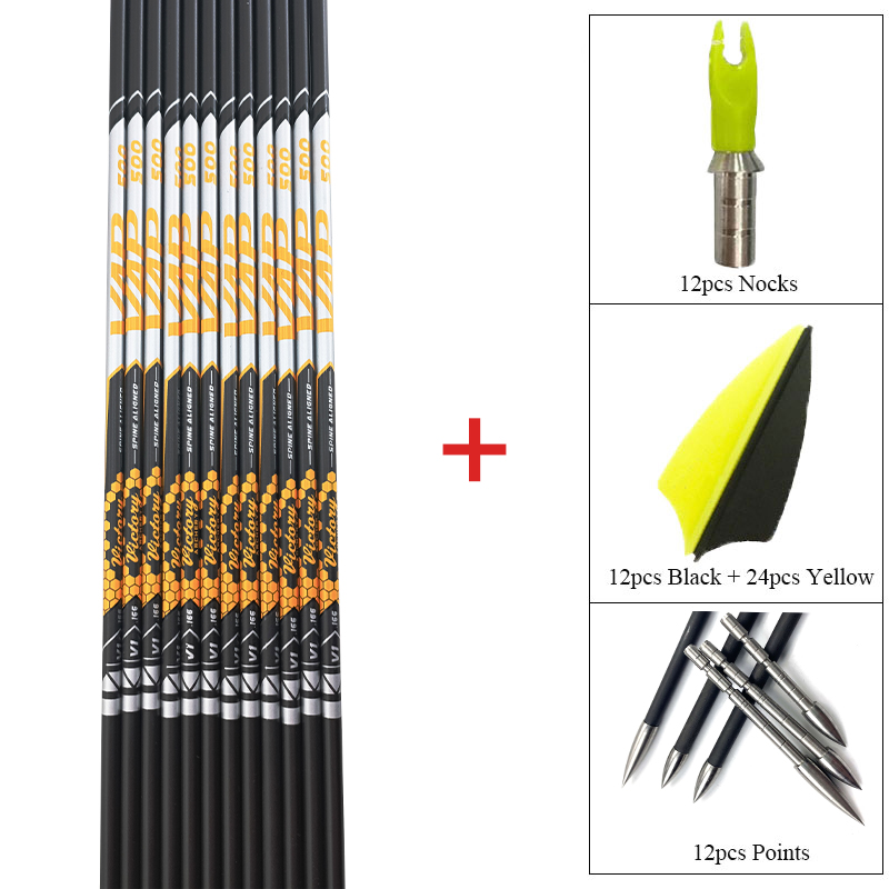 Arrow Carbon Shaft - Arbre de flèche en plastique pour