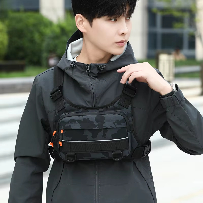 Outdoor Hunting Vest - Gilet de poitrine de cyclisme, sac