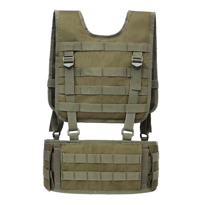 Outdoor Hunting Vest - Gilet tactique Molle, plate-forme de poitrine,