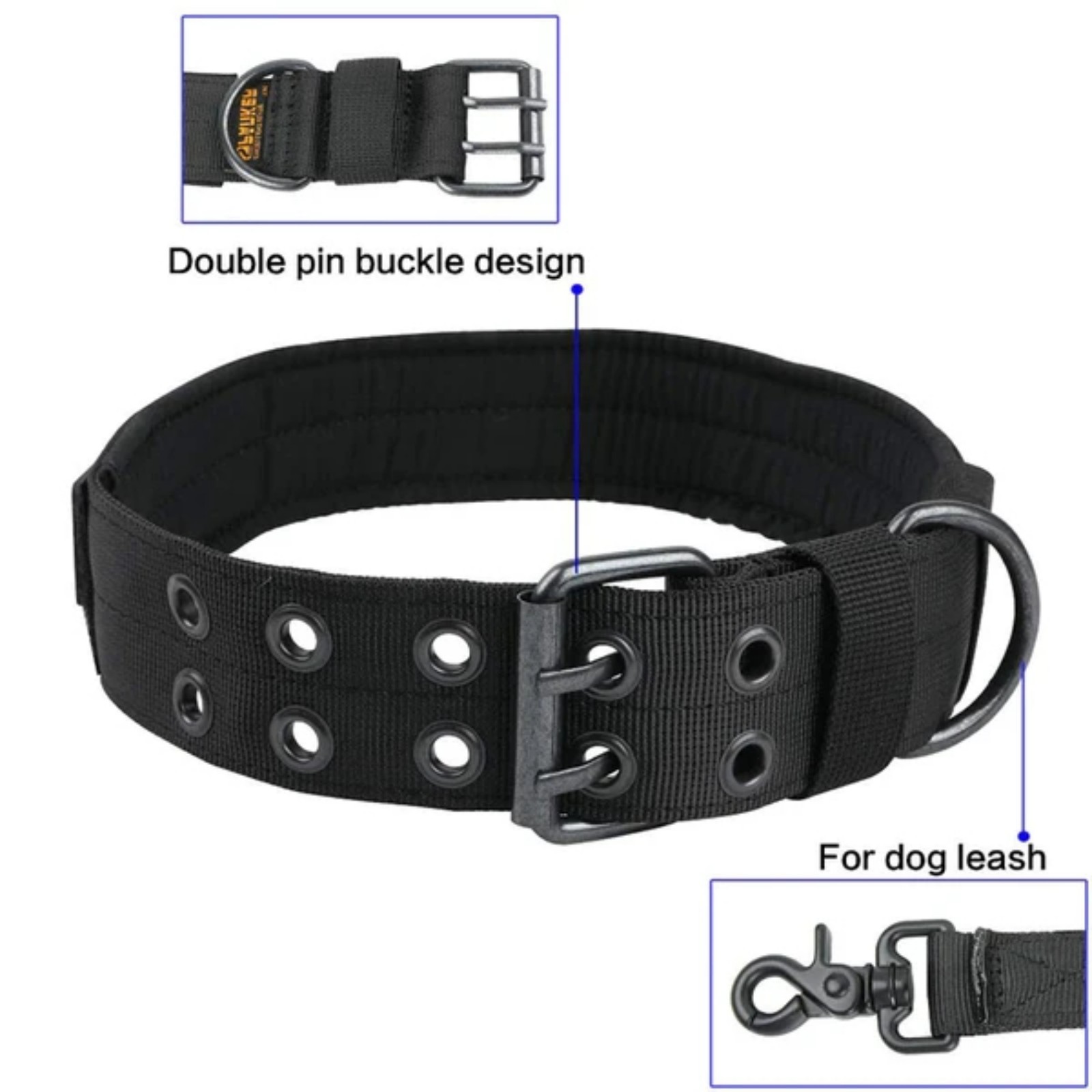 Collier tactique camouflage po - Outdoor Hunting Dog Collar avis et prix