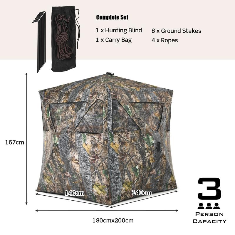 Abri de chasse portable avec p - Hunting & Outdoor Supplies avis et prix
