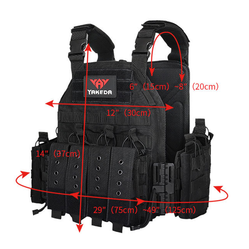 YKEDA-Plaque en Nylon 1000D po - Outdoor Hunting Vest avis et prix