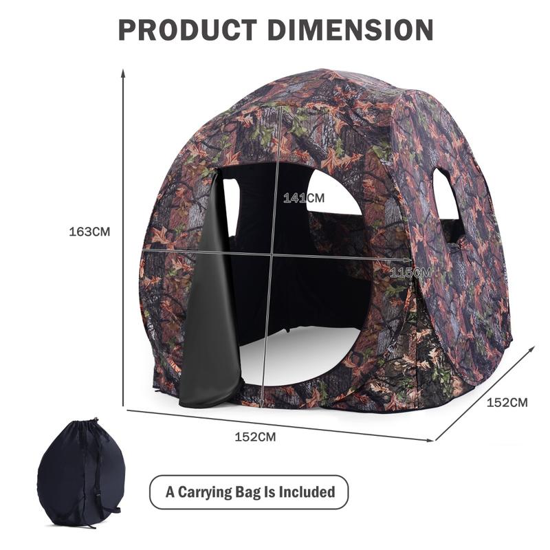 Tente de chasse pop-up pour 3  - Hunting & Outdoor Supplies avis et prix