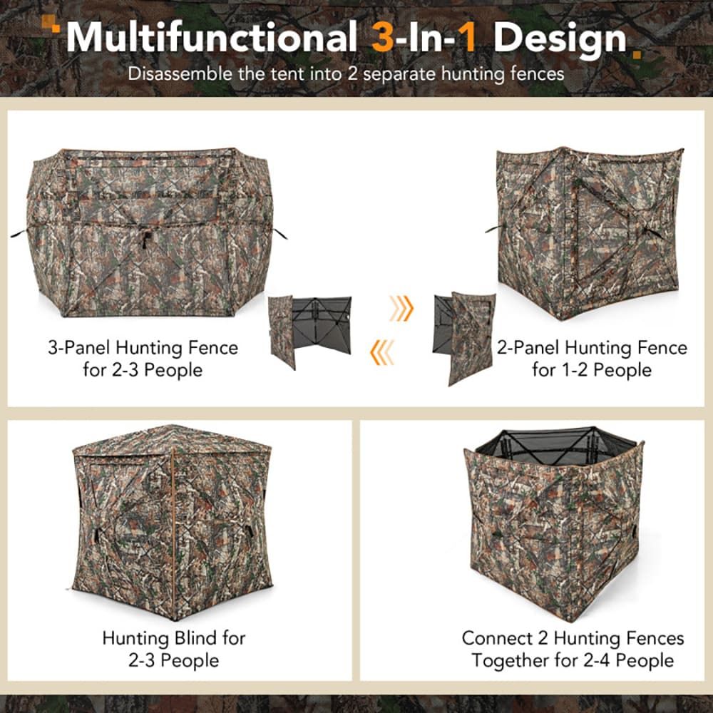 Abri de chasse détachable 5-en - Hunting & Outdoor Supplies avis et prix