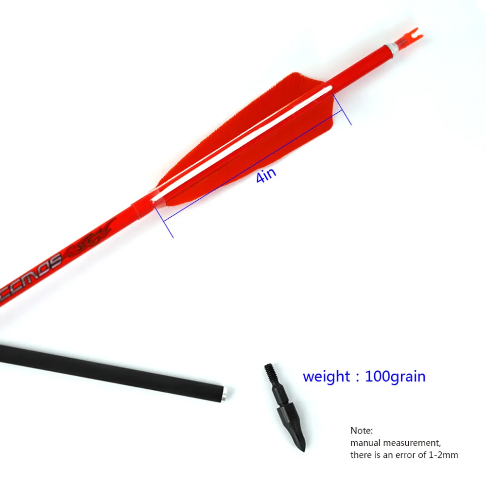 Lot de 6/12/24 flèches en carb - Arrow Carbon Shaft avis et prix