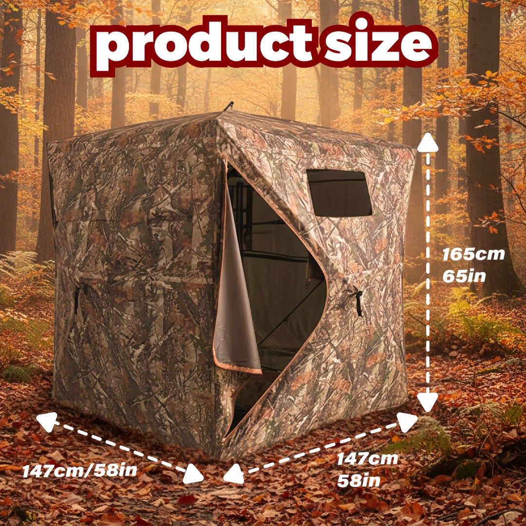 Abri de chasse pop-up camoufla - Hunting & Outdoor Supplies avis et prix