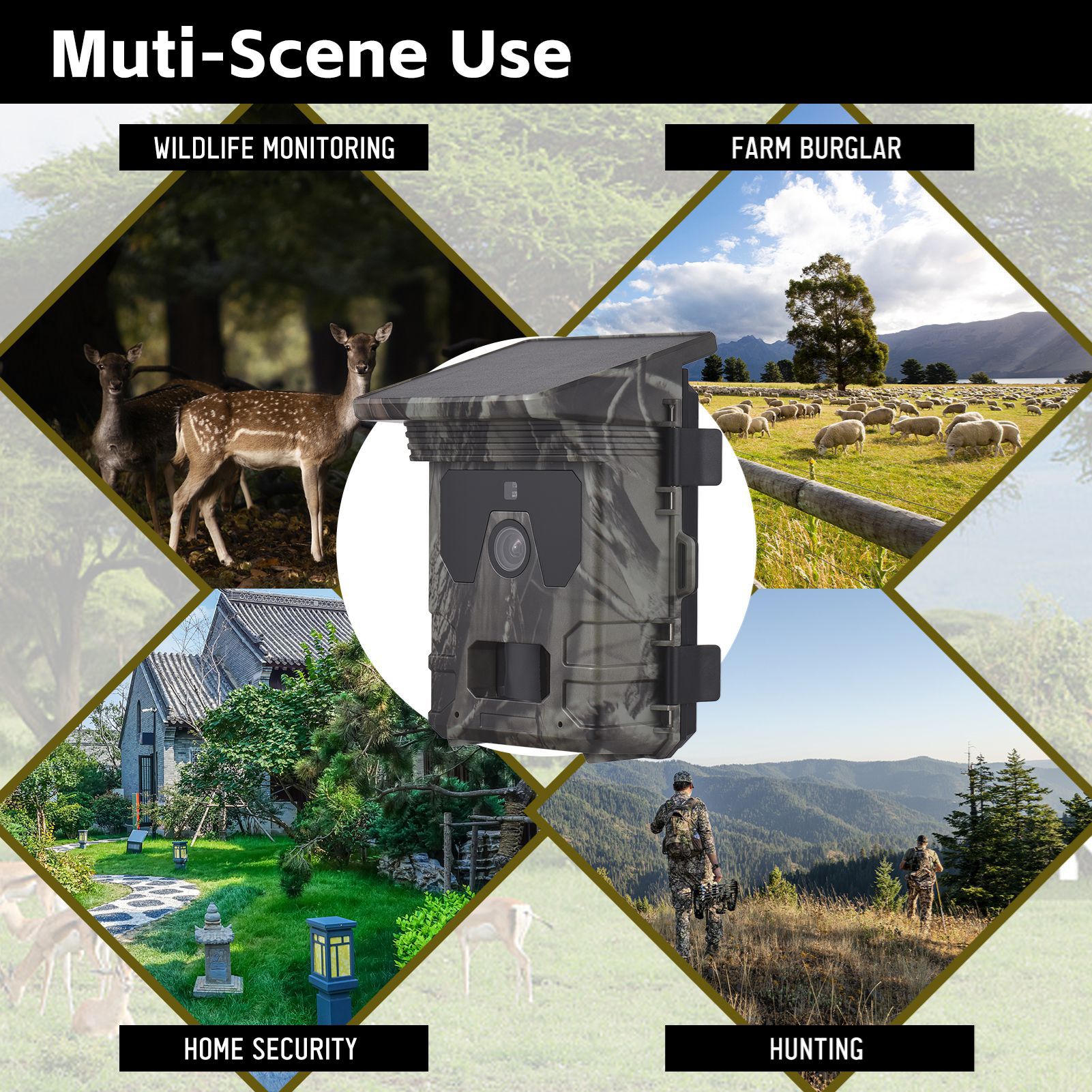 Caméra de chasse alimentée par - Outdoor Hunting Pictures avis et prix